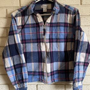 Women’s large flannel jacket.